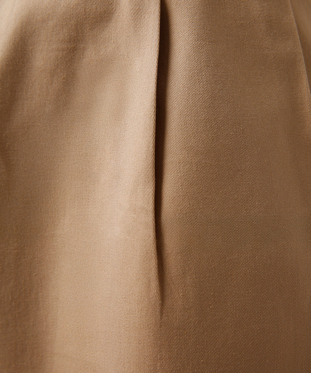 calça alfaiataria de algodão mindset bege