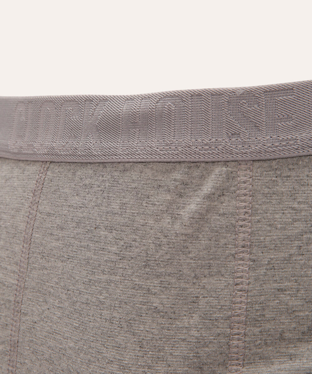 kit de 3 cuecas boxer de algodão colorido