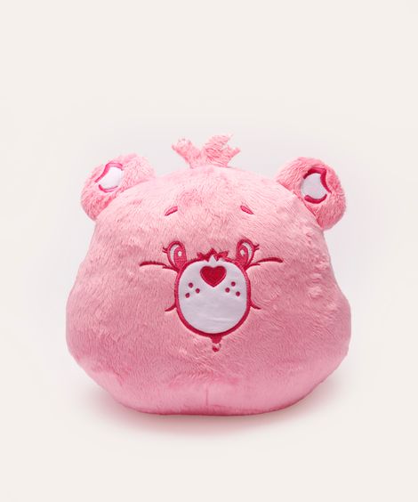 almofada de pelúcia ursinhos carinhosos rosa