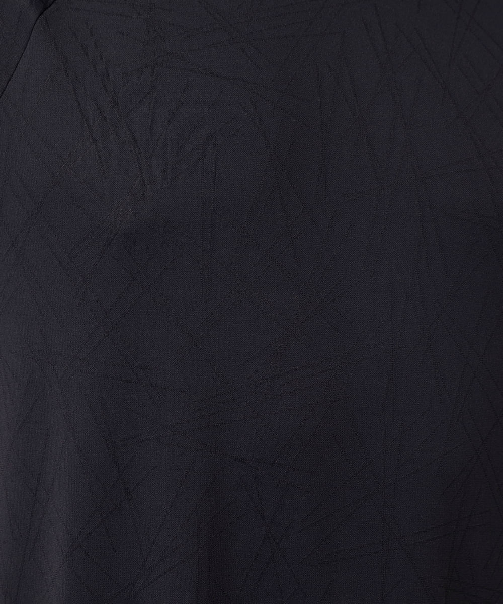 camiseta esportiva slim masculina texturizada preta