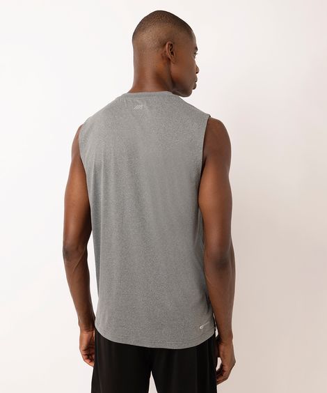 regata esportiva machão ultra stretch cinza
