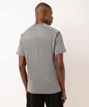camiseta masculina esportiva ace ultra stretch cinza