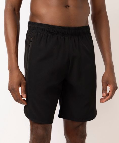 short esportivo reto preto