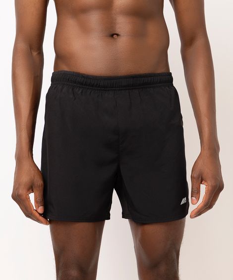 short reto masculino esportivo preto