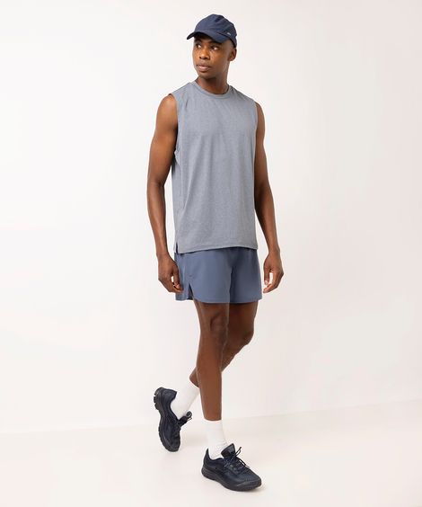 short reto masculino esportivo azul