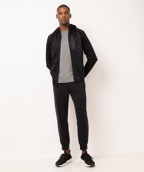 calça jogger masculina esportiva ace preta
