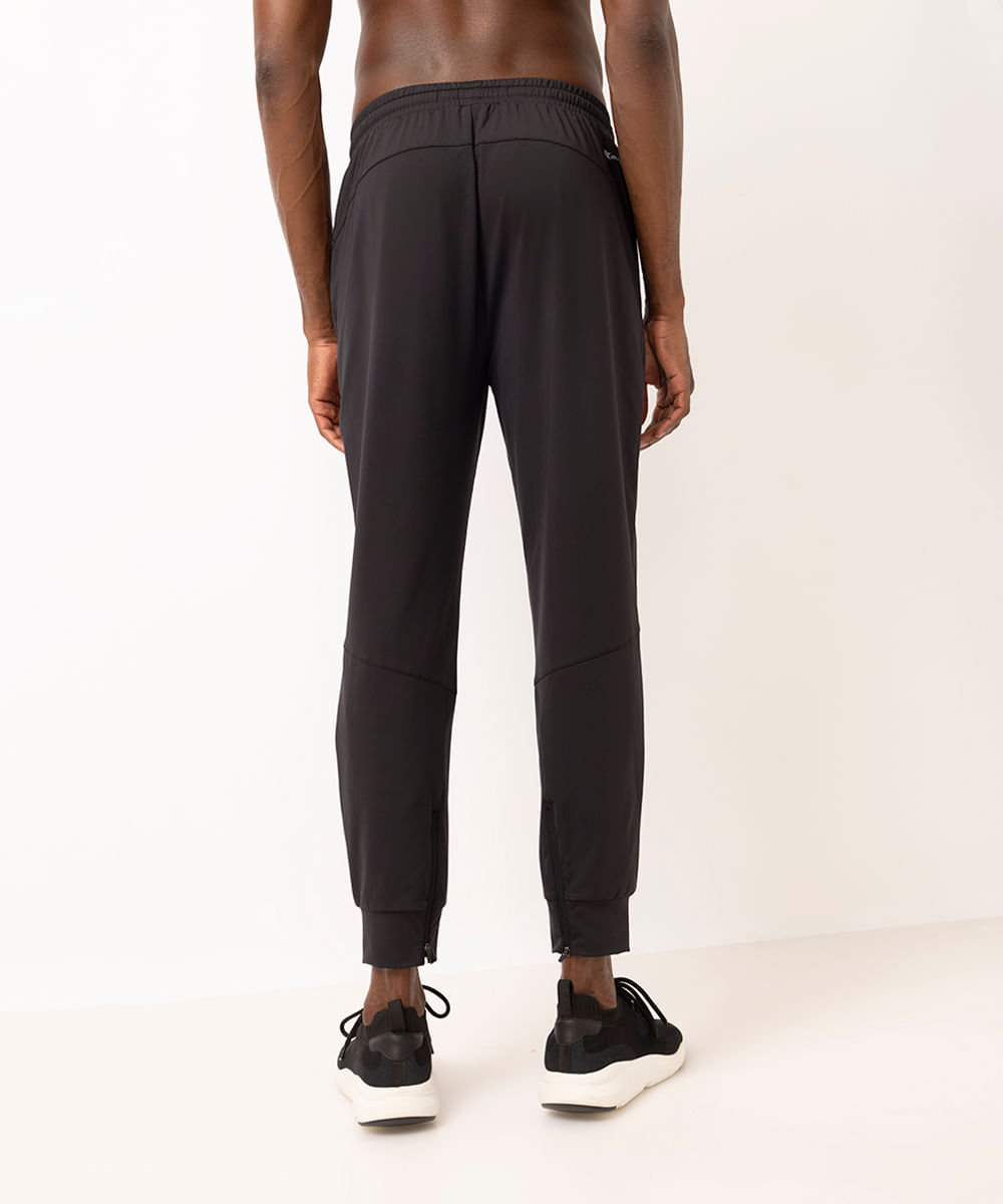 calça jogger masculina esportiva ace preta
