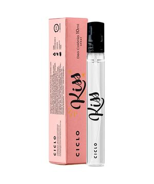 Perfume Ciclo kiss Mini Spray Feminino Deo Colônia 10ml Unico