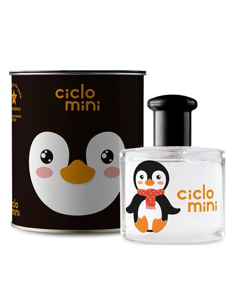 Água de Colônia Pinguxo Infantil Ciclo 100ml Único