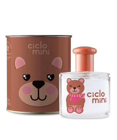 Água de Colônia Ursolina Infantil Ciclo 100ml Único