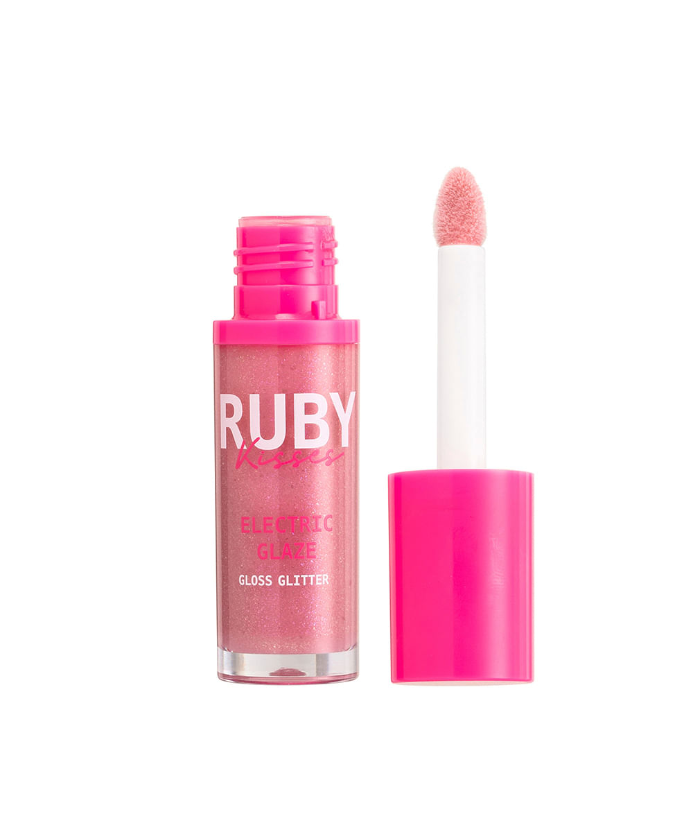 gloss  ruby kisses glitter electric glaze unicorn rosa