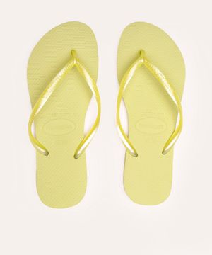 chinelo havaianas slim verde