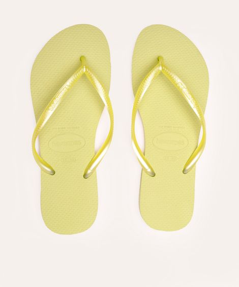 chinelo havaianas slim verde