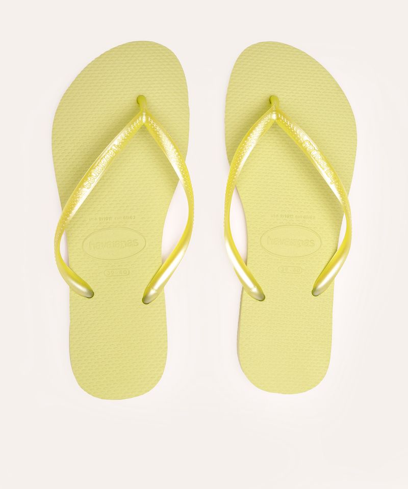 chinelo havaianas slim verde
