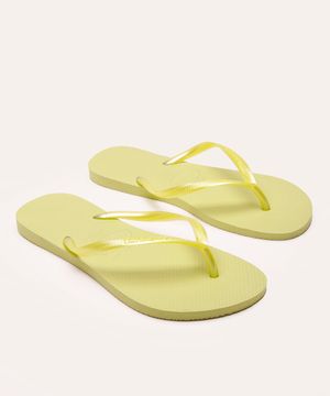 chinelo havaianas slim verde