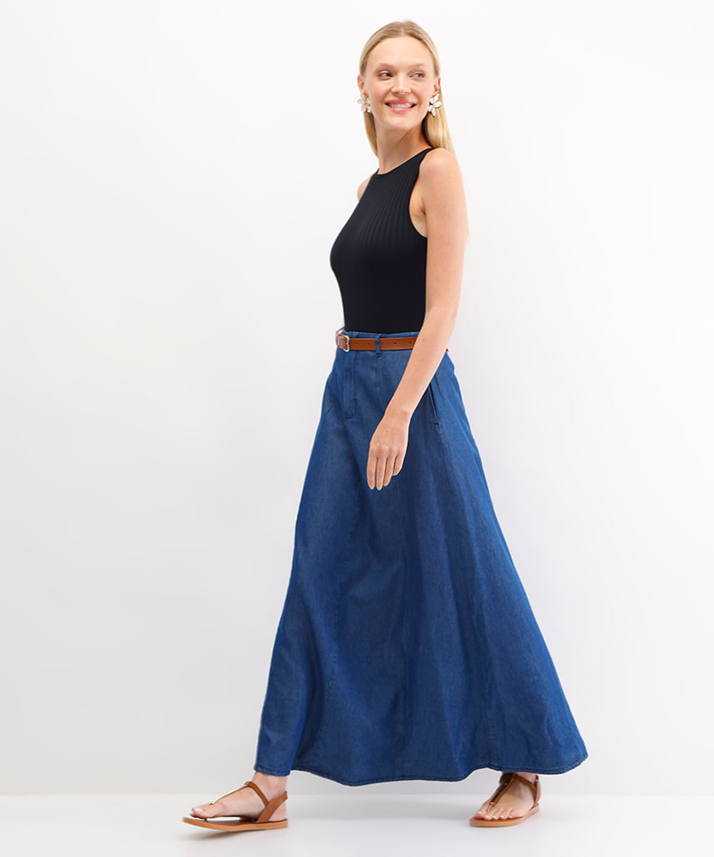 body feminino de poliamida canelado preto