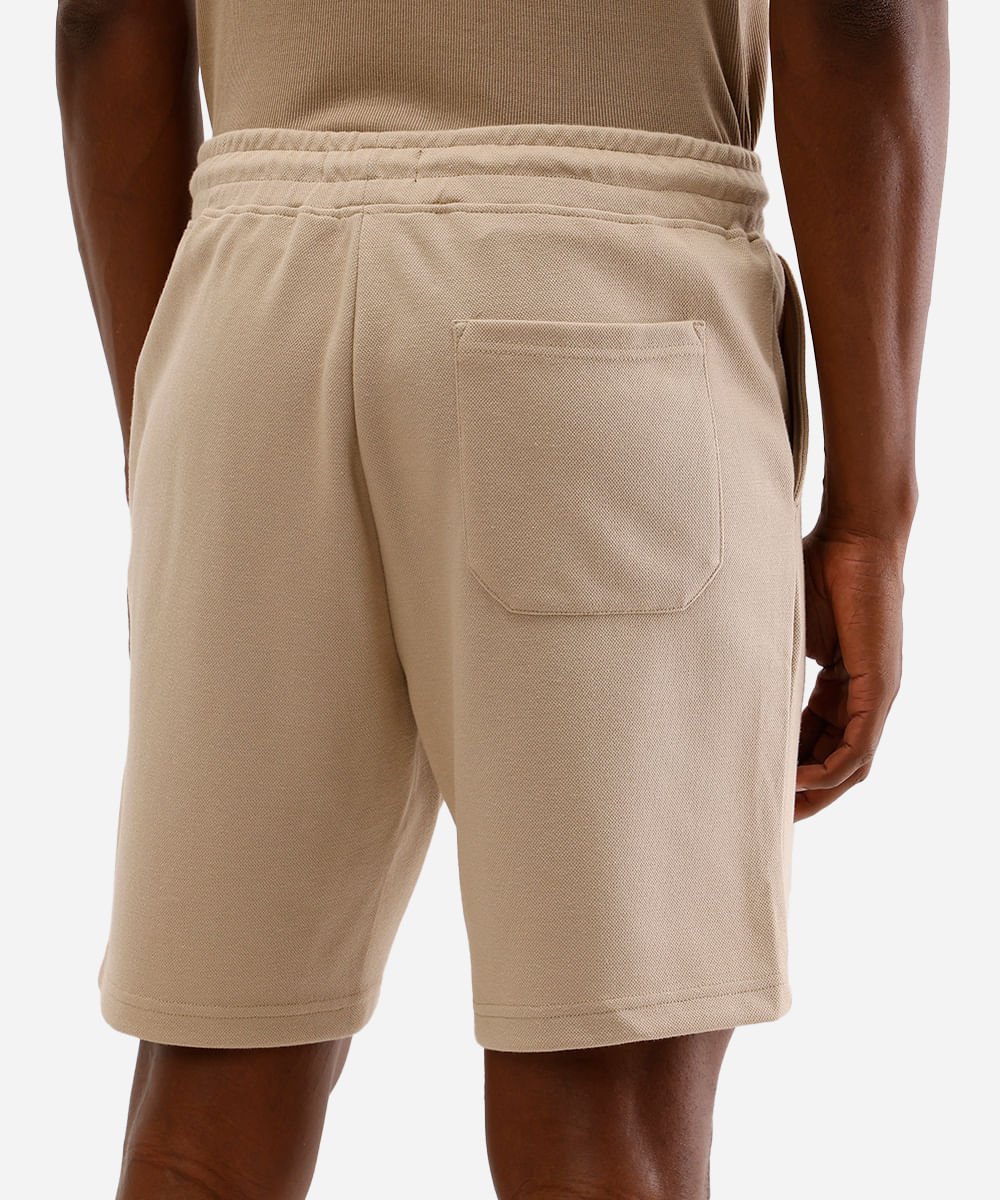 bermuda masculina básica - kaki