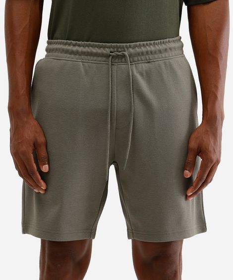 bermuda masculina básica - verde folha