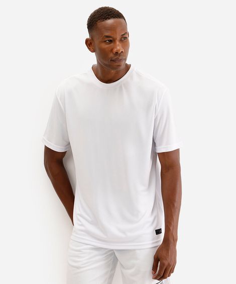 camiseta basquete masculina oversized branca