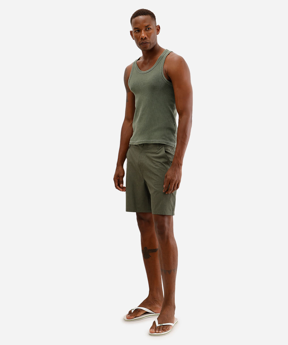 short boardshort reto verde