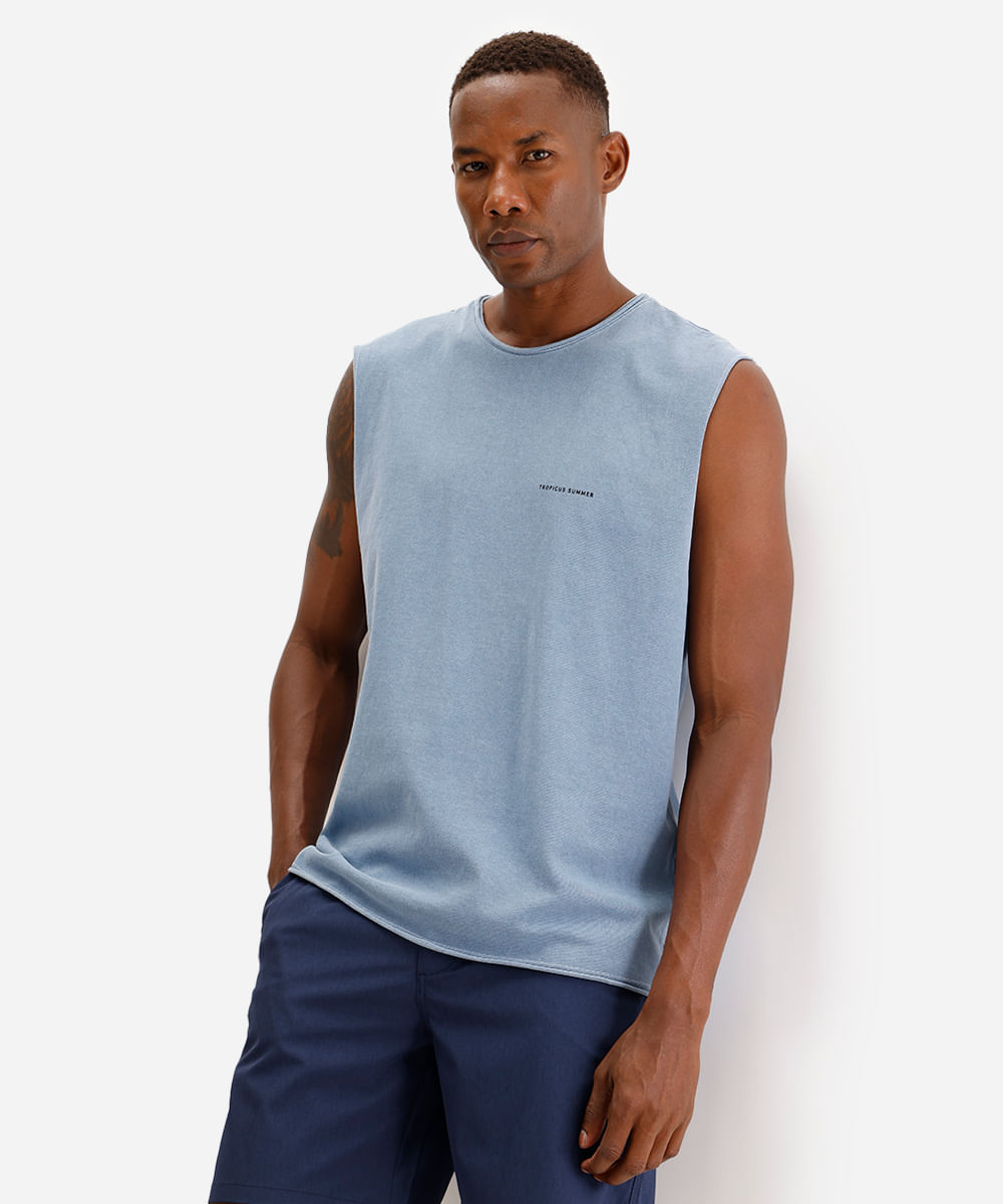 short boardshort reto azul