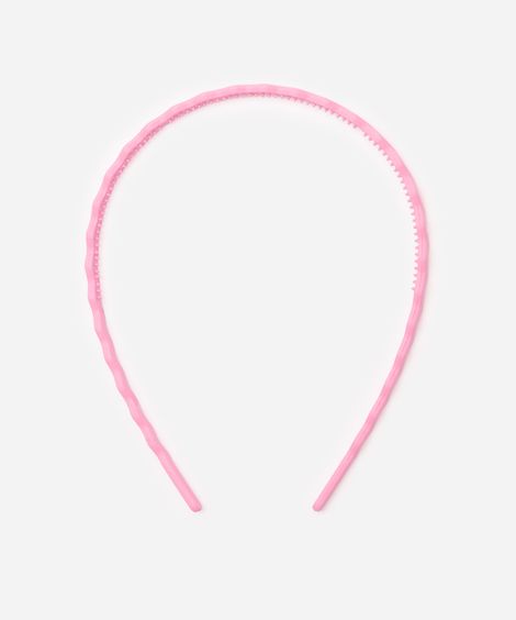 tiara infantil rosa