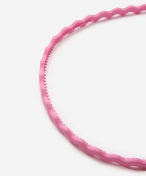 tiara infantil rosa