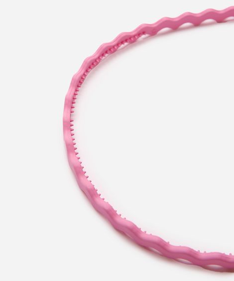 tiara infantil rosa