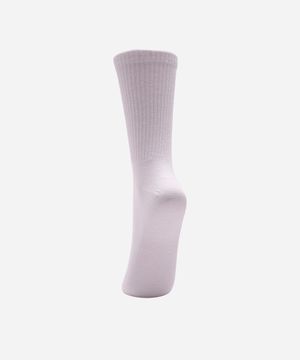 meia cano alto masculina cacto branca