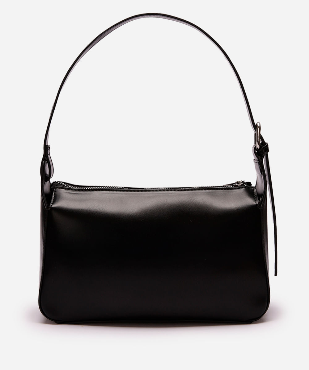 bolsa estruturada feminina preta