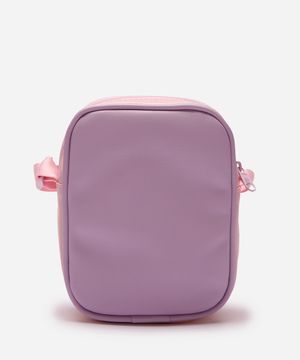 bolsa infantil angel stitch lilás