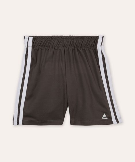 bermuda esportiva infantil cinza