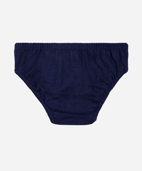 kit de 7 cuecas infantis de algodão colorido