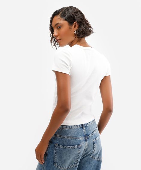 blusa feminina hello kitty canelada off white