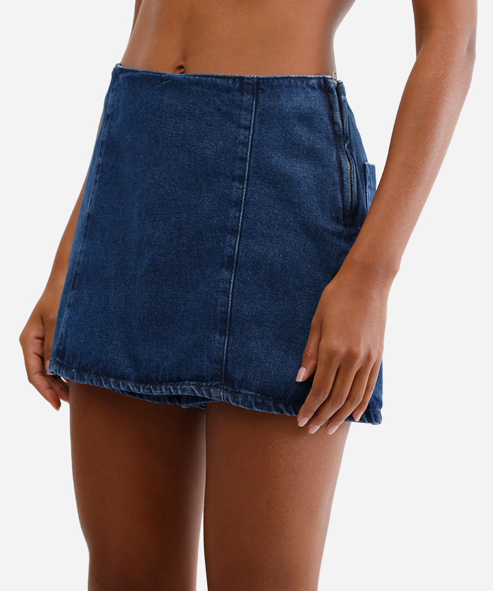 Short-saia jeans, da C&A