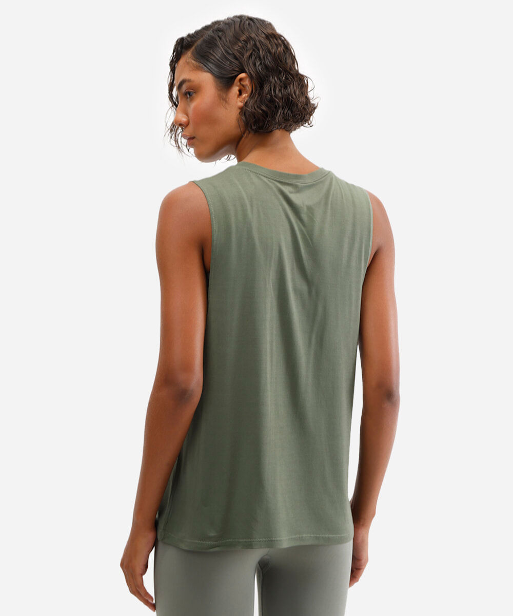 regata de viscose esportiva ace verde