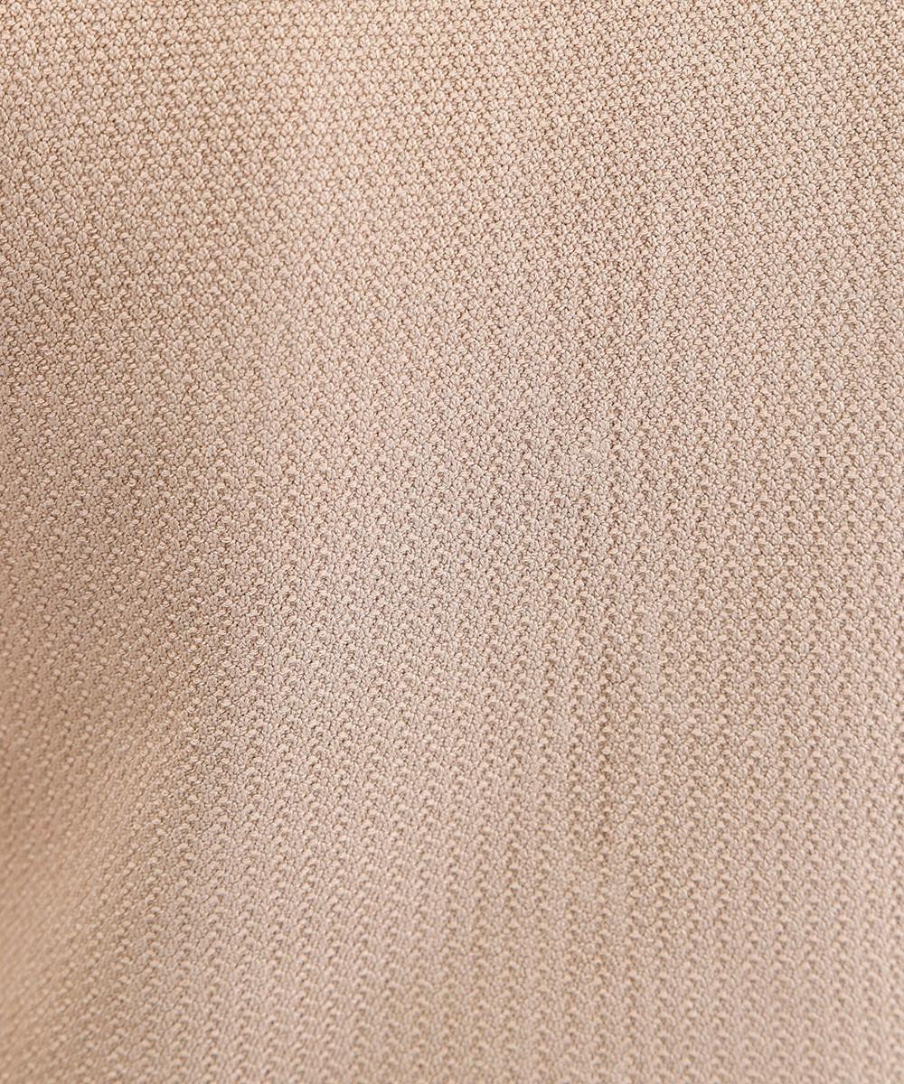 regata de tricot com amarração bege