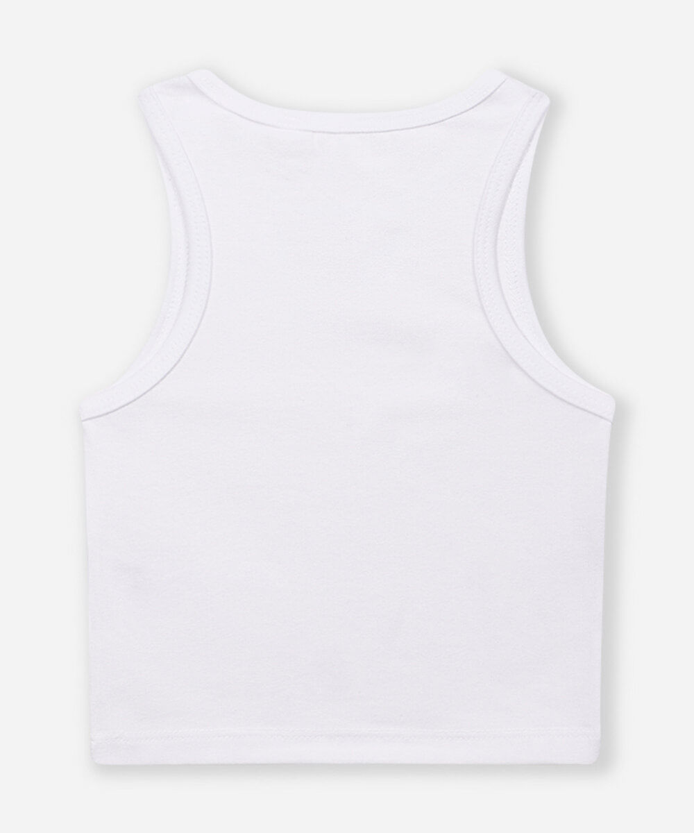 cropped de algodão infantil off white