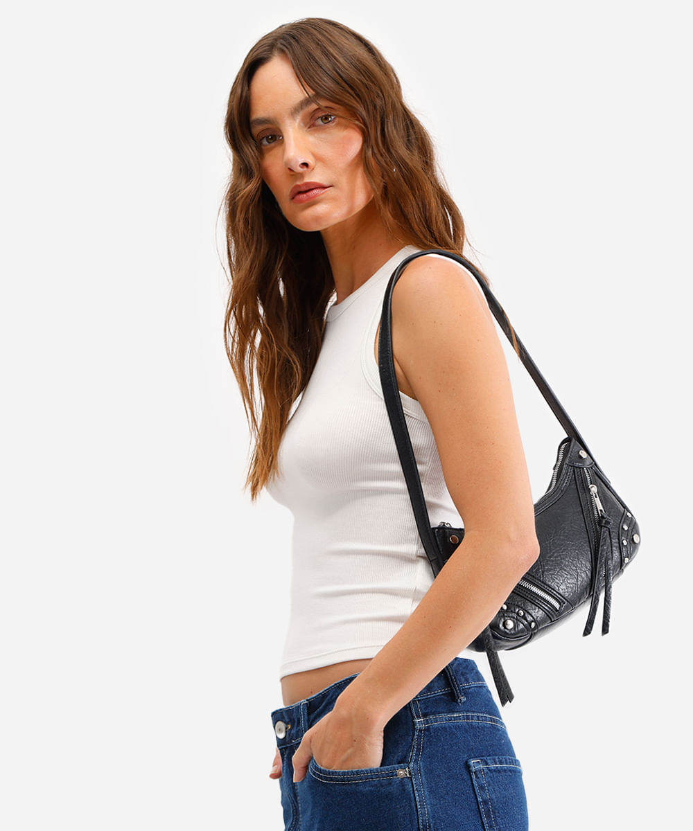 regata feminina canelada off white