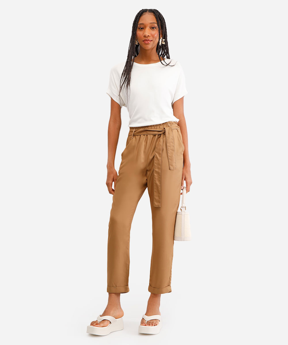 blusa feminina de tricot manga curta off white