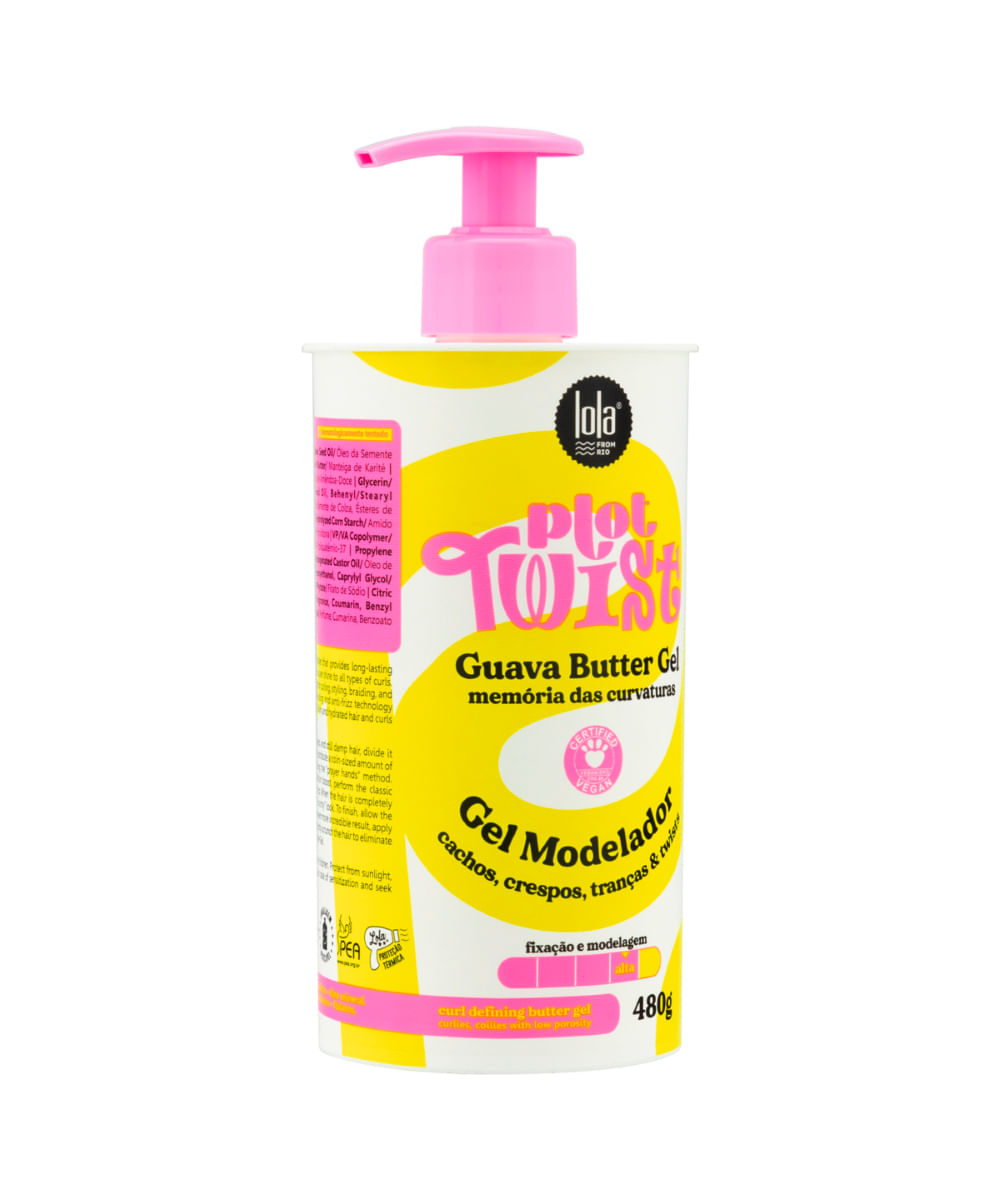 finalizador gel lola plot twist guava butter 480g