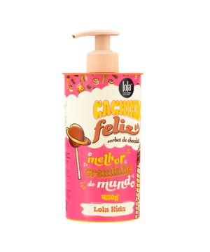 creme de pentear lola cachinho feliz chocolate 450g
