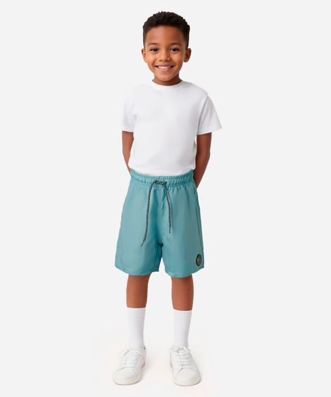 bermuda infantil boardshort verde