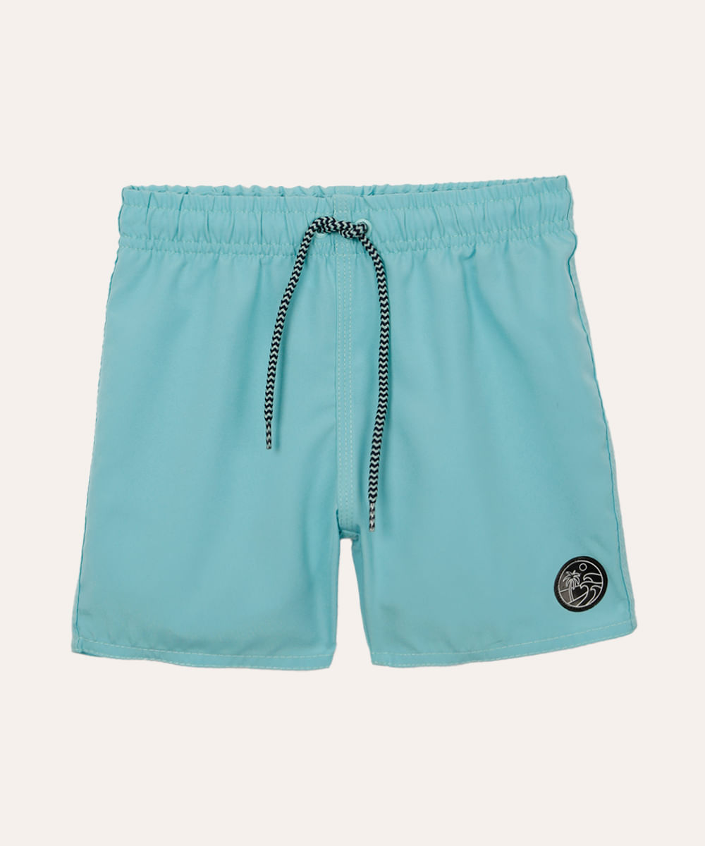 bermuda infantil boardshort verde