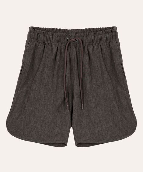 bermuda boardshort infantil lisa cinza