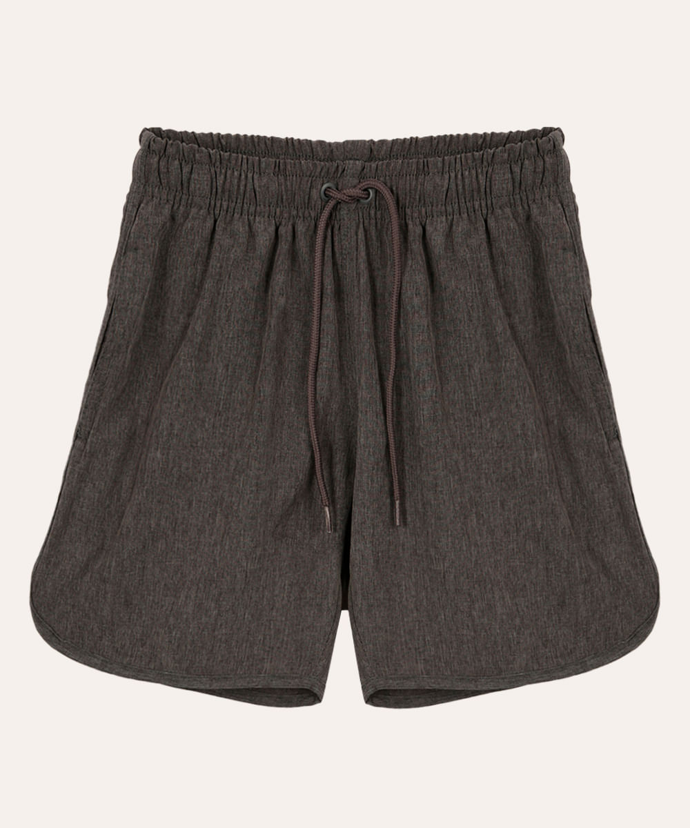 bermuda boardshort infantil lisa cinza