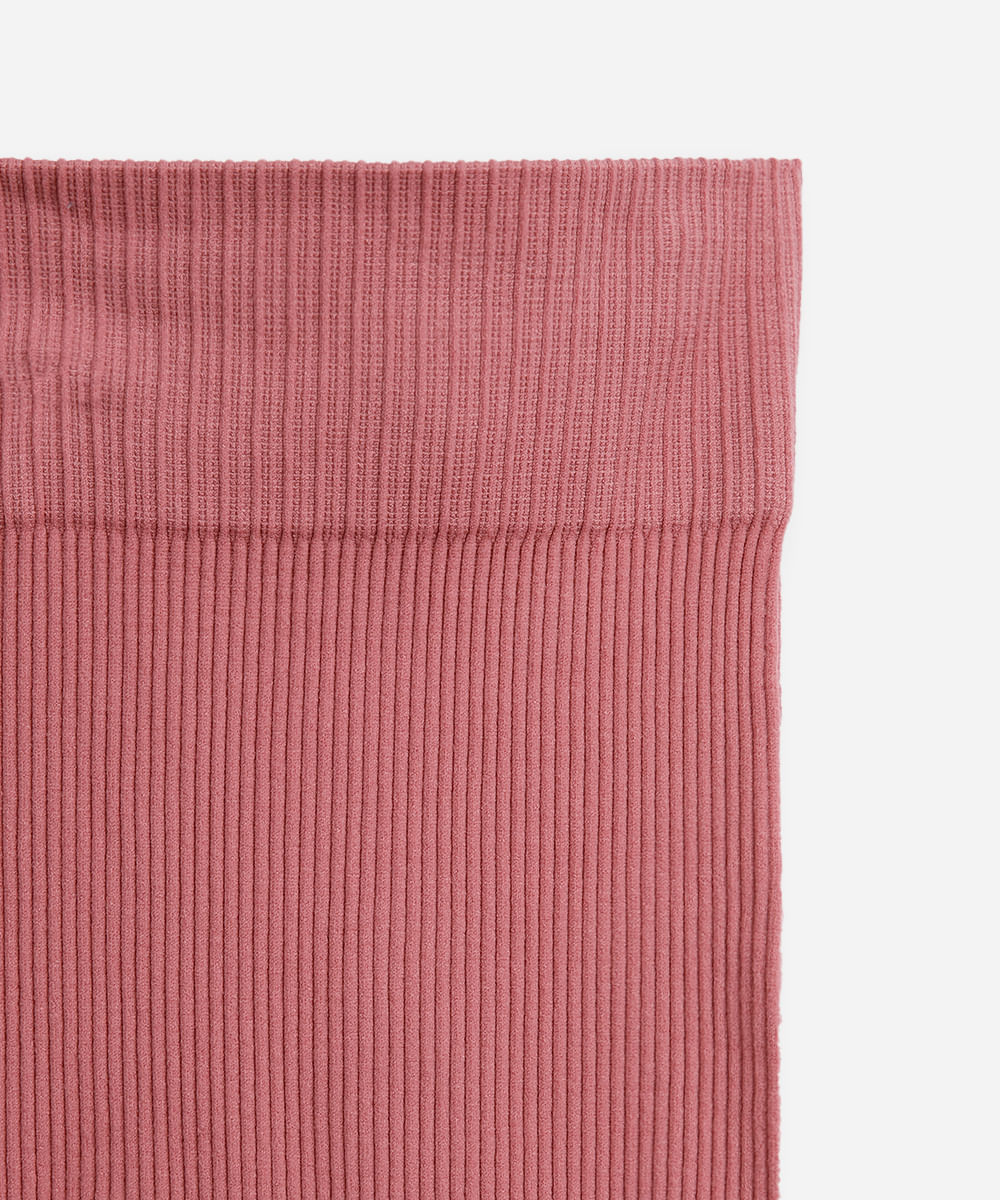 calça legging infantil de poliamida sem costura rosa