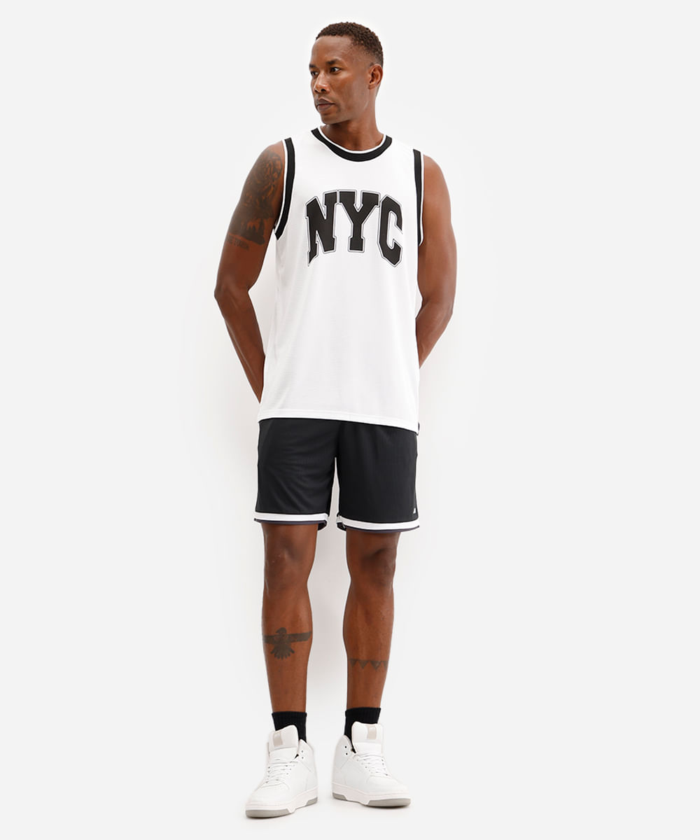 regata basquete masculina esportiva ace nyc branca