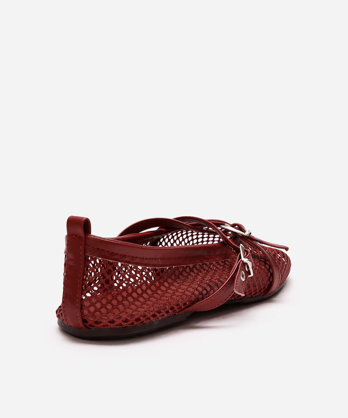 sapatilha de telinha com fivela oneself vinho