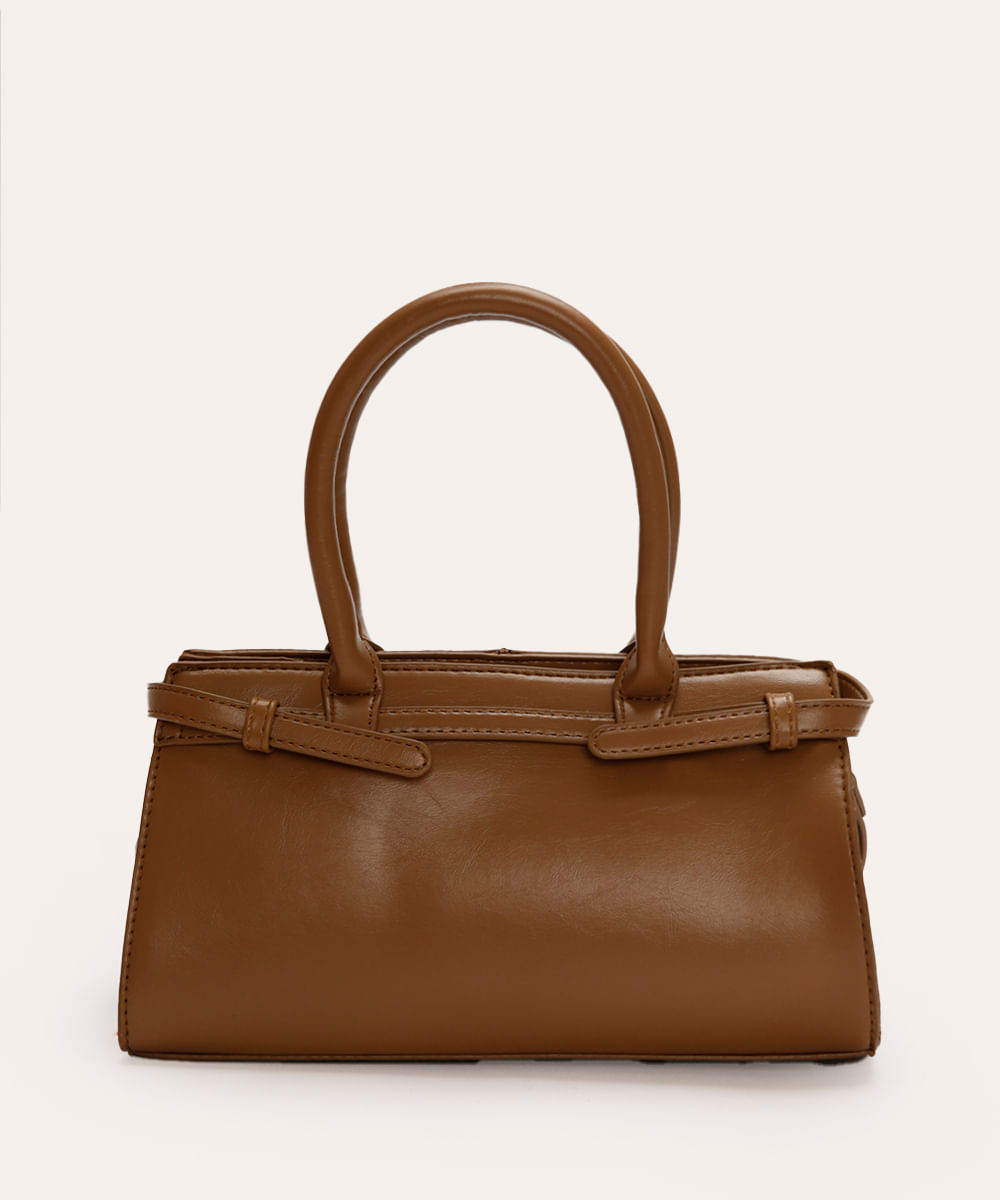 bolsa transversal estruturada mindset bege